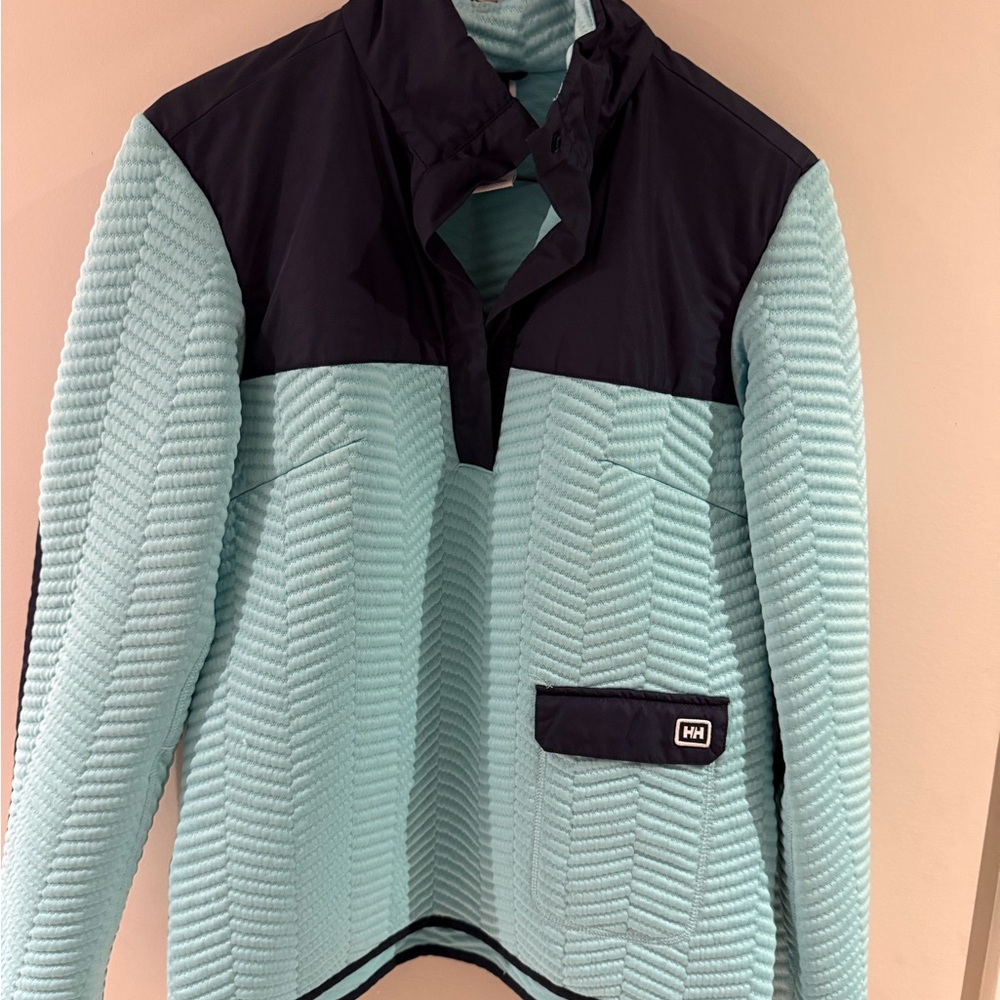 Helly Hansen Light Blue Quilted Pullover